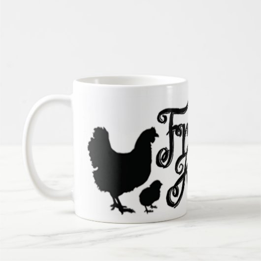 Der ausgefranste Knoten - Logo 11oz. Tasse (Links)