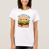 Der ausgewählte Bun Funny Food Warrior Bun Pub T-Shirt (Vorderseite)