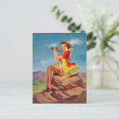 Der Ausguck Postkarte (Stehend Vorderseite)