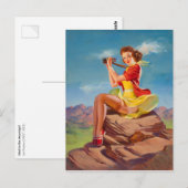 Der Ausguck Postkarte (Vorne/Hinten)