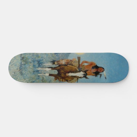 Der Außenseiter 1909 Frederic Remingtons Skateboard (Horizontal)