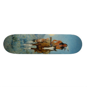Der Außenseiter 1909 Frederic Remingtons Skateboard