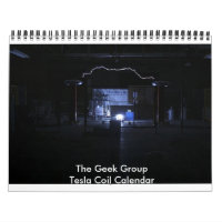 Der Aussenseiter-Gruppe Tesla Spulen-Kalender