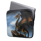 Der aussichtsreiche Drache Laptopschutzhülle (Vorderseite Links)