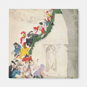 Der Ausstellungs-Starren-Fall, c.1800 Magnet