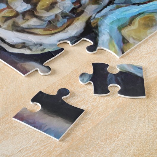 Der Austern-Behälter Puzzle (Seite)
