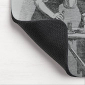 Der Austern-Stall Mousepad (Ecke)