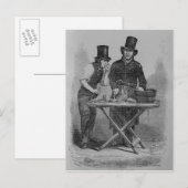 Der Austernstall Postkarte (Vorne/Hinten)