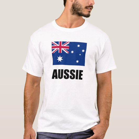 Der australische T - Shirt der Männer (Vorderseite)