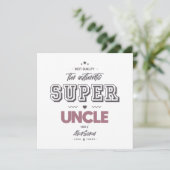 Der authentische große Onkel Karte (Stehend Vorderseite)