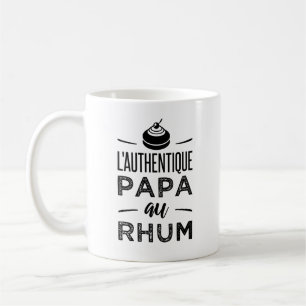 Der authentische Papa am Rum Kaffeetasse