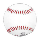 Der authentische Super Papa Baseball (Rückseite)