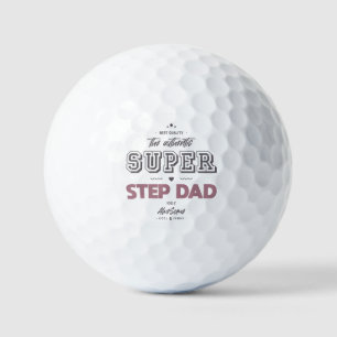Der authentische Super Step Papa Golfball