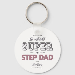 Der authentische Super Step Papa Schlüsselanhänger