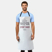 Der authentische Super Step Papa Schürze (Getragen)