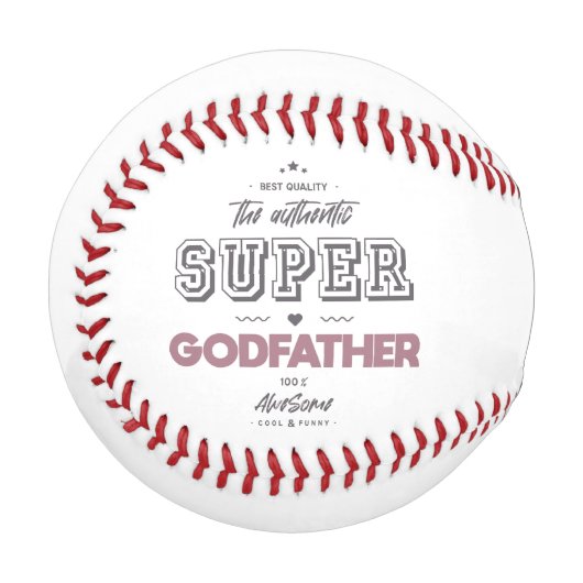Der authentische Supergott Baseball (Vorderseite Links)
