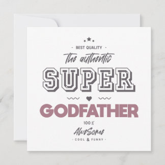 Der authentische Supergott Karte