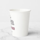 Der authentische Supergott Pappbecher (Links)