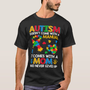 Der Autismus ist nicht mit einem manuellen Puzzle- T-Shirt