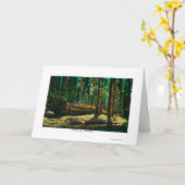 Der Auto-LOGON-riesige Wald, Rothölzer Karte (Gelbe Blume)