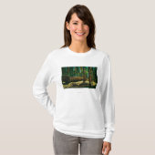Der Auto-LOGON-riesige Wald, Rothölzer T-Shirt (Vorne ganz)