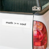 Der Autoaufkleber des Mathe-Liebhabers (Auf Lkw)