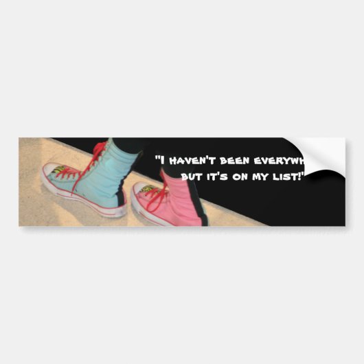 Der Autoaufkleber des Reisenden (Vorne)