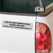 "Der" Autoaufkleber-Speicher bei Zazzle Autoaufkleber (Auf Lkw)
