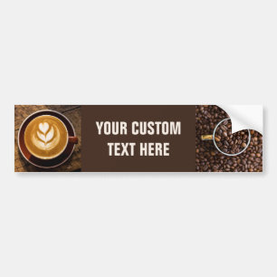 Der Autoaufkleber von Coffee Lover