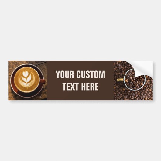 Der Autoaufkleber von Coffee Lover (Vorne)