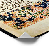 Der Autor, der den Bauern sein Buch vorstellt Poster (Ecke)