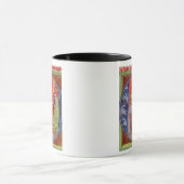 Der Autor, der sein Buch anbietet Tasse (Zentrum)