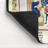 Der Autor, der sein Buch den Bauern darstellt Mousepad (Ecke)