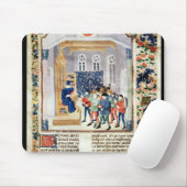 Der Autor, der sein Buch den Bauern darstellt Mousepad (Mit Mouse)