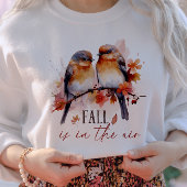 DER AUTUMNTHEMATISCHE FALL IN DEN LUFTVÖGELN SWEATSHIRT
