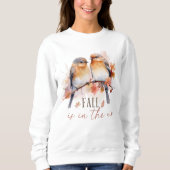 DER AUTUMNTHEMATISCHE FALL IN DEN LUFTVÖGELN SWEATSHIRT (Vorderseite)