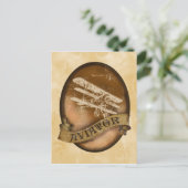Der Aviator Postkarte (Stehend Vorderseite)