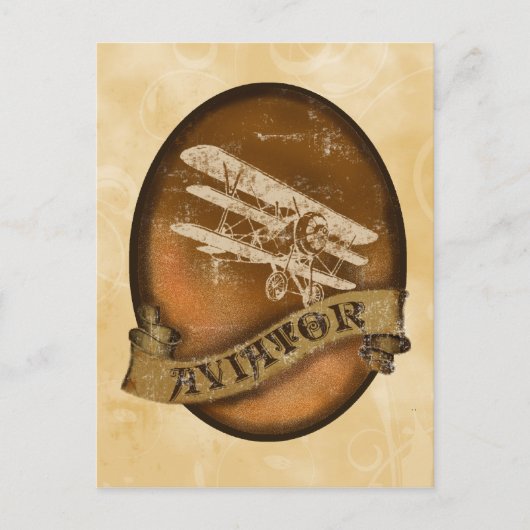 Der Aviator Postkarte (Vorderseite)