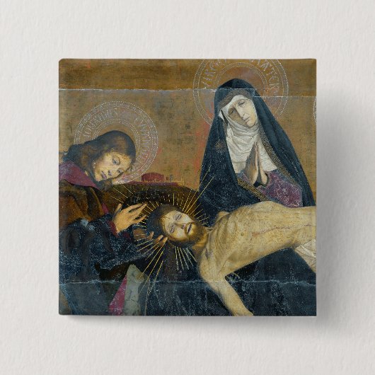Der AvignonPieta, 1450-60 Button (Vorderseite)