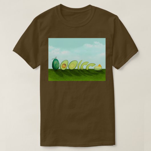 Der Avocado-Effekt T-Shirt (Design vorne)