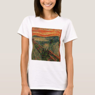 Der Avocado-Schrei Fine Art Vegan-Spoof T-Shirt