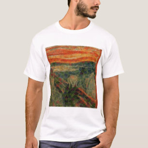 Der Avocado-Schrei Fine Art Vegan-Spoof T-Shirt