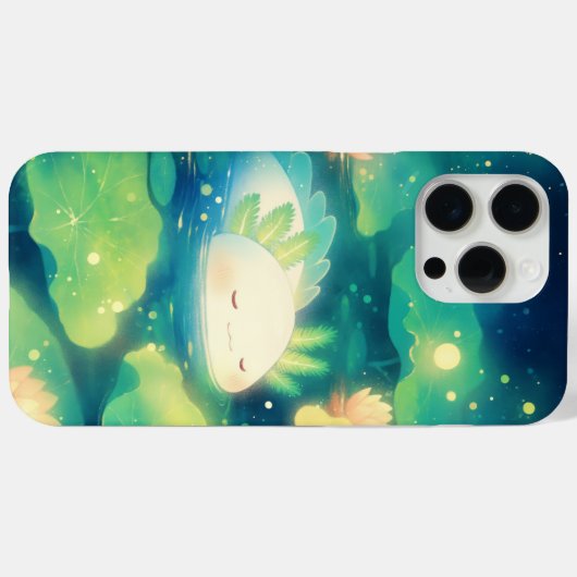 Der Axolotl-Blumentraum Case-Mate iPhone Hülle (Rückseite (Horizontal))