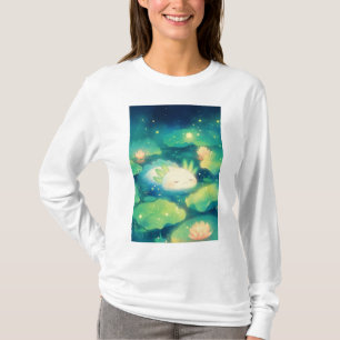 Der Axolotl-Blütentraum T-Shirt