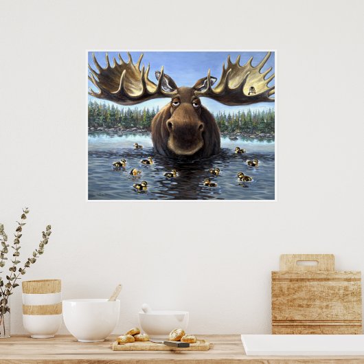 Der Babysitter Poster (Küche)