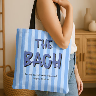 Der Bach Blue Stripes-Junggeselinnen-Abschied Tasche