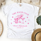 Der Bach Club Hot Pink Cocktail Junggeselinnen-Abs T-Shirt