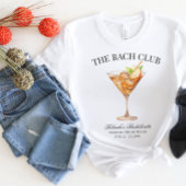 Der Bach Club Luxury Ästhetik Bachelorette T-Shirt