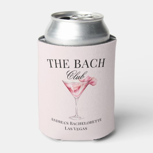 Der Bach Extravagant Pink Cocktail Luxus Sozialklu Dosenkühler (Kanne Vorderseite)