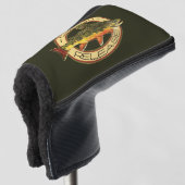 Der Bachforellenfang Golf Headcover (3/4 Vorderseite)